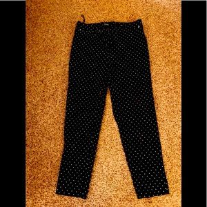 JNY polka dot pants